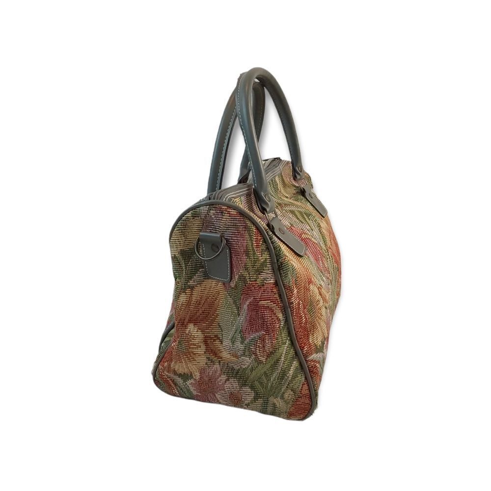 Leisure Women’s Vintage Weekender Tapestry Bag Carry On Luggage Floral handbag - Picture 4 of 13